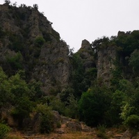 Photo de France - Le Cirque de Mourèze et le Lac du Salagou